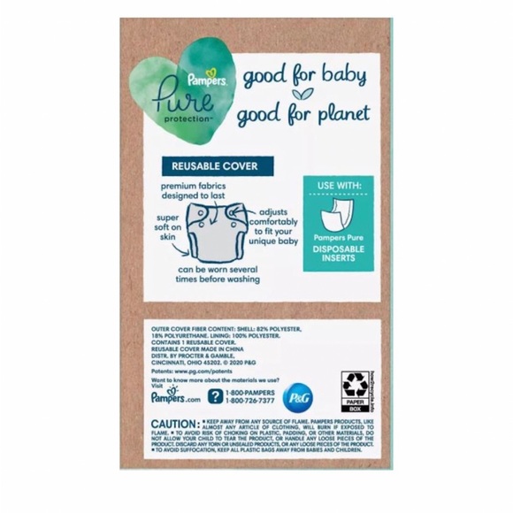 Pampers Hybrid Cover Unisex Diaper - Jungle - Picture 5 of 8